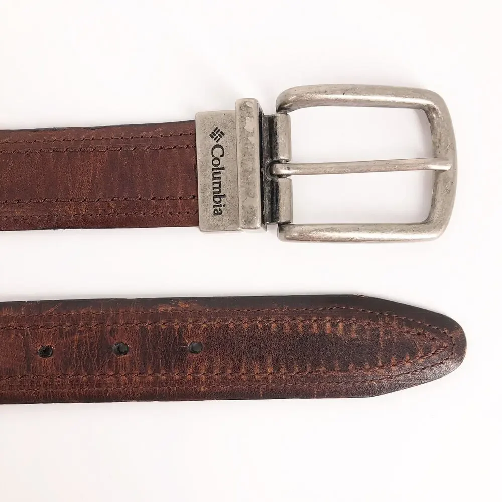 Columbia reversible leather belt